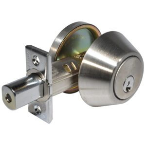 LSDA GRADE 3 SINGLE CYLINDER DEADBOLT KWIKSET ADJUSTABLE 4-WAY 5-PIN STAINLESS STEEL 035980 - 20 32D K KA4