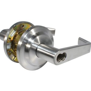 LSDA GRADE 2 ENTRY LEVER LESS LATCH SATIN CHROME SFIC 041265 - L100IC26D LL