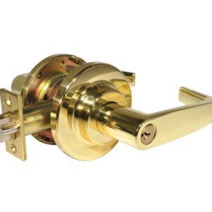 LSDA GRADE 1 CLASSROOM LEVER BRIGHT BRASS SCHLAGE C 077549 - LF2500 3