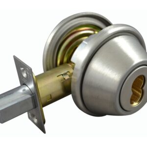 LSDA GRADE 2 DEADBOLT DOUBLE CYLINDER SFIC ADJUSTABLE BOLT 085250 - 225IC32D ADJ UL
