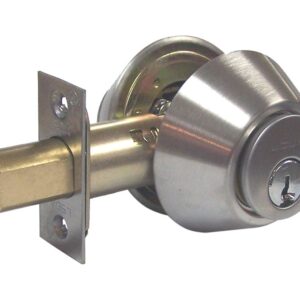 LSDA GRADE 3 DOUBLE CYLINDER DEADBOLT SCHLAGE C ADJUSTABLE UL REMOVABLE CYLINDER STAINLESS STEEL 086315 - 25R32D S ADJ UL KA4