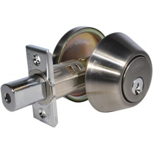 LSDA GRADE 3 SINGLE CYLINDER DEADBOLT SCHLAGE C ADJUSTABLE 4-WAY 5-PIN ANTIQUE NICKEL 089887 - 20 15A S KA4