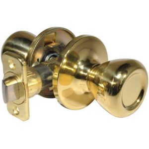 LSDA GRADE 3 PASSAGE KNOB CLASSIC BRIGHT BRASS 090774 - 71C3 6WAY