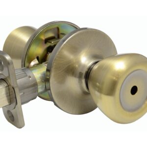 LSDA GRADE 3 PRIVACY KNOB CLASSIC ANTIQUE BRASS 090779 - 72C5 6WAY