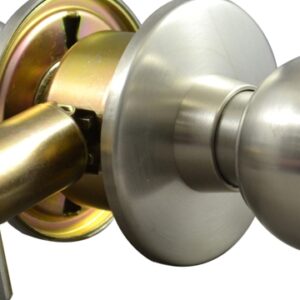 LSDA GRADE 1 STOREROOM KNOB BALL SATIN CHROME SFIC 091033 - LH1400B IC32D