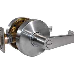 LSDA GRADE 1 PRIVACY LEVER LEXINGTON SATIN CHROME 103366 - 5200LE26D