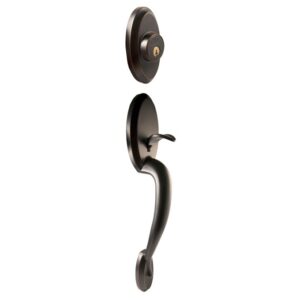 LSDA HANDLESET JUMBO GRIP PLANTATION STYLE SCHLAGE C 105093 - 46PL11P S