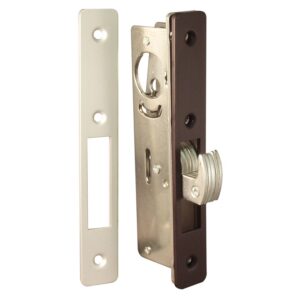 LSDA HOOKBOLT 1-1/2" BACKSET WITH ALUMINUM & DARK BRONZE FACEPLATE 105120 - 1820H112