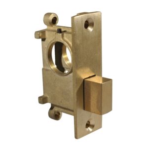 PROGRESSIVE HERCULITE DOOR LOCK RND BOLT 1-7/8"H 15/16" BACKSET - IT20SQ