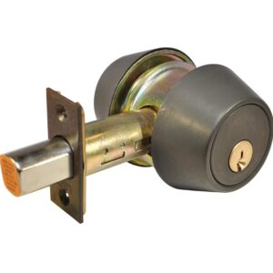 LSDA GRADE 2 DOUBLE CYLINDER DEADBOLT SC4 ADJUSTABLE BACKSET UL 105925 - 265S10BE ADJ UL