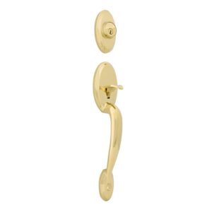 LSDA HANDLESET JUMBO GRIP PLANTATION STYLE KWIKSET 106454 - 46PL MB3K