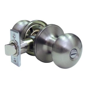 LSDA GRADE 3 PRIVACY KNOB PLYMOUTH SATIN NICKEL 109625 - 02P15