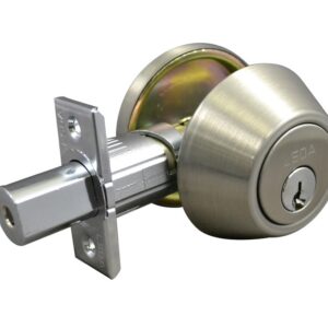 LSDA GRADE 3 SINGLE CYLINDER DEADBOLT KWIKSET 4-WAY REMOVABLE CYLINDER SATIN NICKEL 181798 - 20R15K 4-WAY KA4