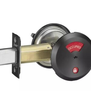 ARROW GRADE 2 INDICATOR DEADBOLT DARK BRONZE - E50 10B 395 144