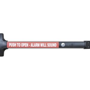 DETEX VALUE SERIES ALARM EXIT ENGLISH CYLINDER DOGGING 48" - V40 628EB CD99 48RWE