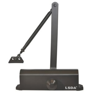 LSDA GRADE 1 DOOR CLOSER ADJUSTABLE 1-4 WITH BACKCHECK TRI PACK DARK BRONZE 082793 - DC6124BC DU