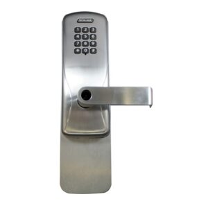 SCHLAGE KEYPAD EXIT TRIM LESS CYLINDER MANUALLY PROGRAMMED SATIN CHROME - CO100 993R70KP RHO626LD