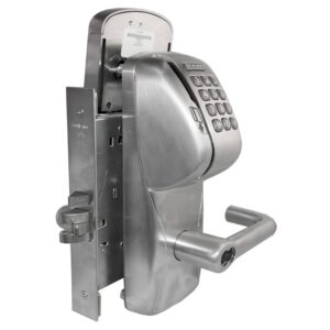 SCHLAGE MAGSTRIPE KEYPAD MORTISE LOCK SFIC PROGRAMABLE SATIN CHROME - CO200MS70MSK TLR626BD