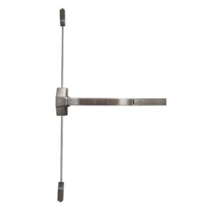 LSDA GRADE 1 VERTICAL ROD EXIT DEVICE PANIC 36" STAINLESS STEEL 107064 - PD9000V32D36