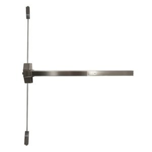 LSDA GRADE 1 VERTICAL ROD EXIT DEVICE PANIC 48" STAINLESS STEEL 107065 - PD9000V32D48