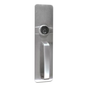 LSDA EXIT TRIM NIGHT LATCH PULL PLATE REVERSIBLE STAINLESS STEEL FOR PD920 SERIES  108756 - NLP9240 32D REV