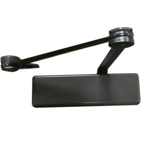 LSDA GRADE 1 CLOSER WITH COVER ADJUSTABLE SIZE 1-6 WITH BACKCHECK AND CUSH ARM DARK BRONZE 180760 - DC6816BC CU DU