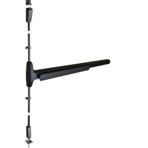 LSDA GRADE 1 EXIT DEVICE NARROW STILE VERTICAL ROD 48" DARK BRONZE 182404 - PD9100V613N48