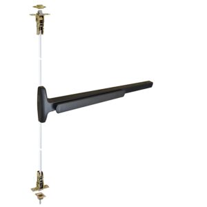 LSDA GRADE 1 EXIT DEVICE NARROW STILE CONCEALED ROD 36" DARK BRONZE 183376 - PD9100CR613N36
