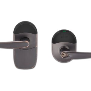SCHLAGE WIRELESS WITH BLE LEVER ATHENS SFIC AGED BRZ - NDEB BD ATH643E
